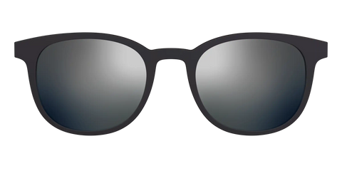 The Polarized Silver Reflective Sun Top
