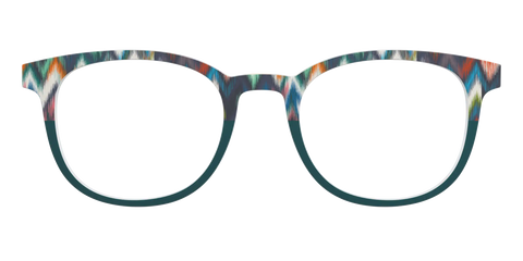 The Teal Ikat Split