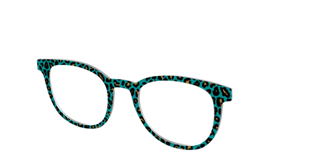 The Teal Leopard