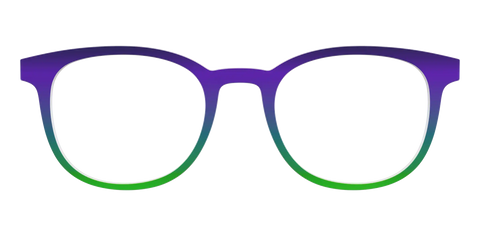 The Ultra Violet to Bright Green Gradient