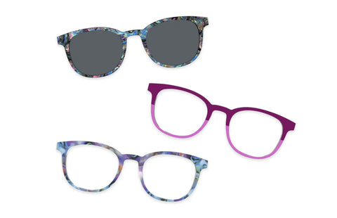The Violet Wildflower Pairing Set