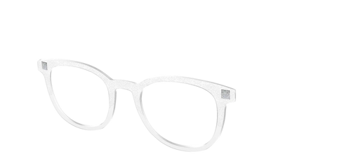 The White Eyelet Crystal