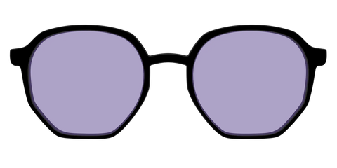 The Black With Celestial Purple Lens