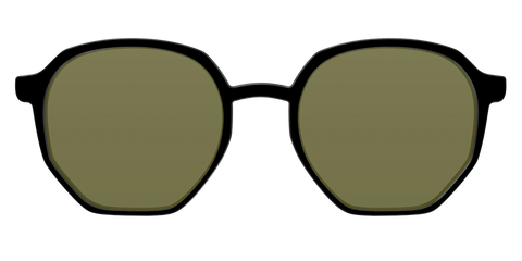 The Black with Green Racquet Sport Lens