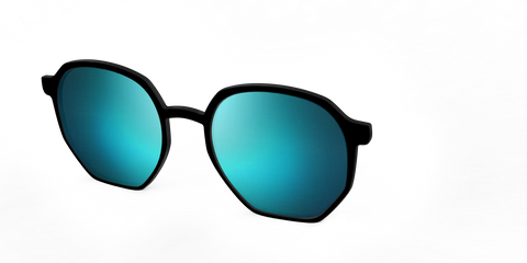 The Polarized Blue Reflective Sun Top
