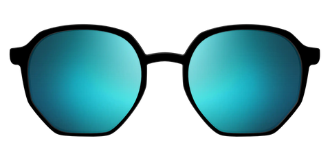 The Polarized Blue Reflective Sun Top