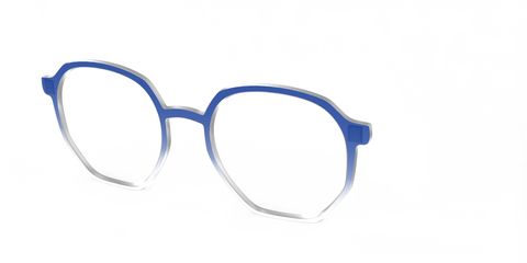 The Indigo Gradient Crystal