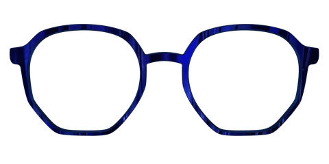 The Indigo Moire Stripes
