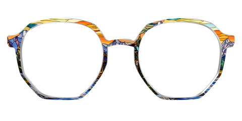 The Mountainscape Stained Glass