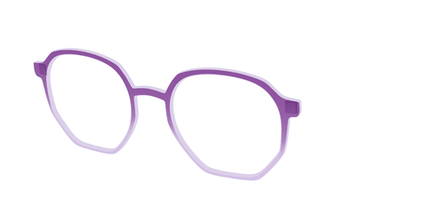 The Plum to Lilac Gradient Crystal