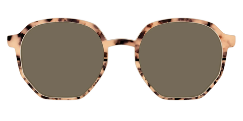 The Polarized Bisque Tortoise Split Sun Top
