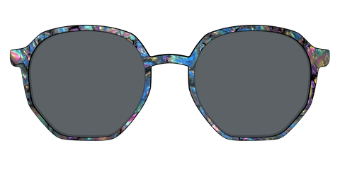 The Polarized Midnight Abalone Sun Top