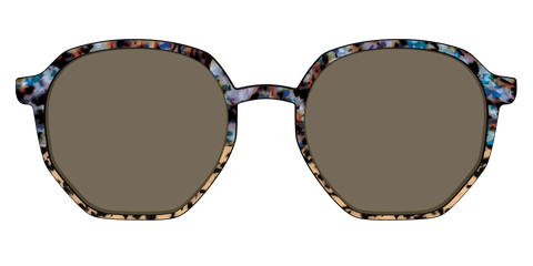 The Polarized Oasis Tortoise Split Sun Top
