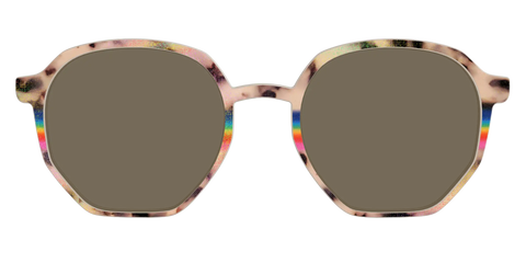 The Polarized Prism Split Tortoise Sun Top