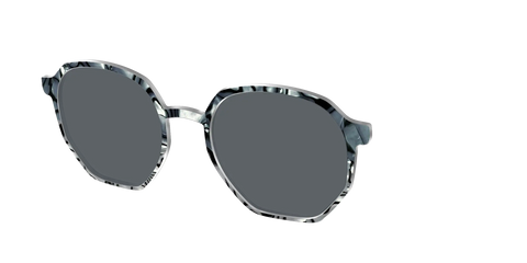 The Polarized Zebra Pearl Split Sun Top
