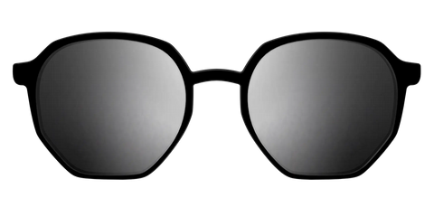 The Polarized Silver Reflective Sun Top