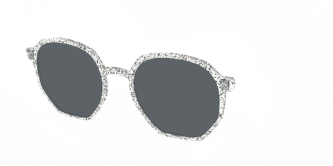 The Polarized Silver Sparkle Sun Top