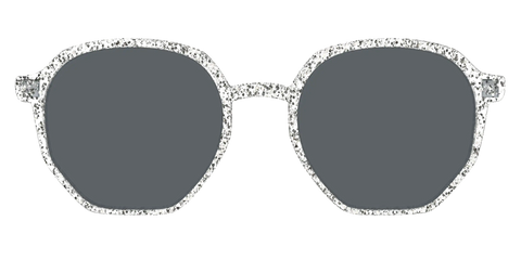 The Polarized Silver Sparkle Sun Top