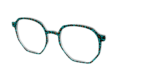 The Teal Leopard