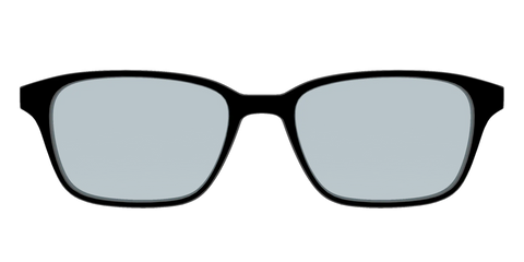 The Black With Slate Blue Lens
