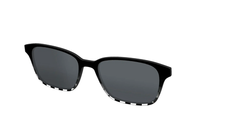 The Polarized Checkerboard Fade Sun Top