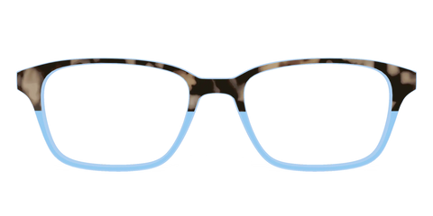 The Denim Tortoise Crystal Split