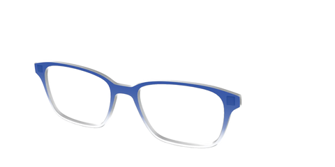The Indigo Gradient Crystal