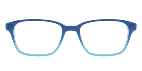 The Indigo to Sky Blue Gradient Crystal