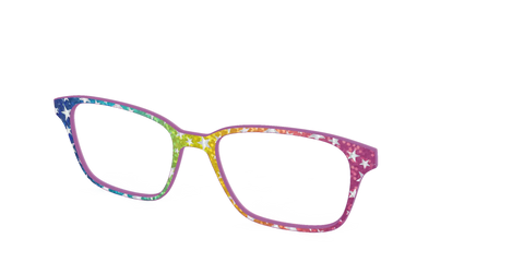 The Iridescent Rainbow Stars