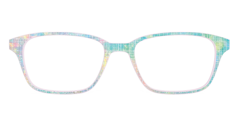 The Pastel Gradient with Holographic Hatching