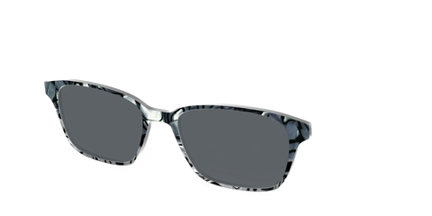 The Polarized Zebra Pearl Split Sun Top