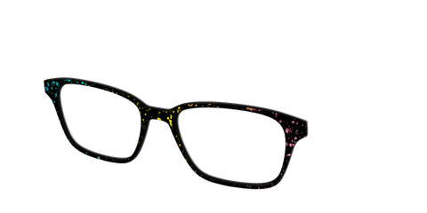 The Rainbow Foil Splatter