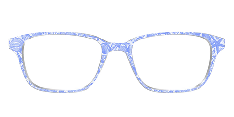 The Reef Blue Shell Lace