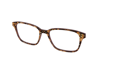 The Sandalwood Tortoise with Gold Foil