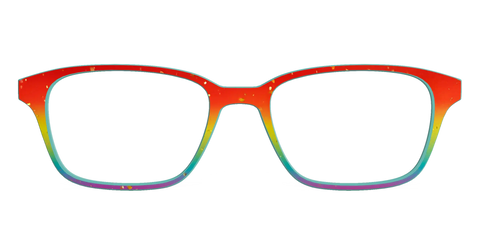 The Spectrum Gradient with Gold Flakes