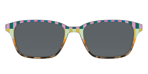 The Polarized Summer Stripes Tortoise Sun Top