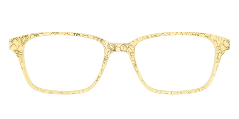 The Yellow Shimmer Petals with Gold Foil