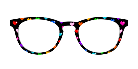The 8-Bit Rainbow Hearts