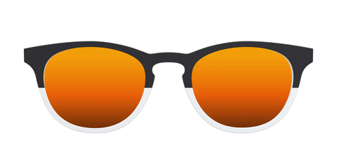 The Polarized Black & White Sun Top