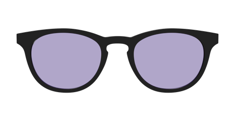 The Black With Celestial Purple Lens