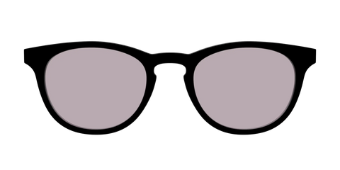 The Black with Gray Gaming Lens