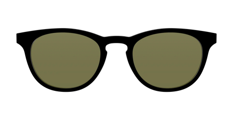 The Black with Green Racquet Sport Lens