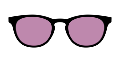 The Black with Pink Racquet Sport Lens