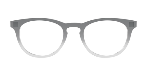 The Charcoal to Light Gray Gradient Crystal