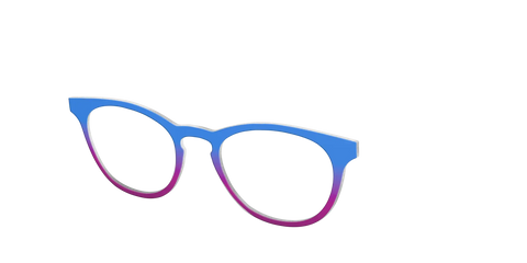 The Cornflower to Magenta Gradient
