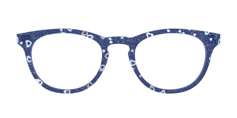 The Denim Heart Glitter Crystal