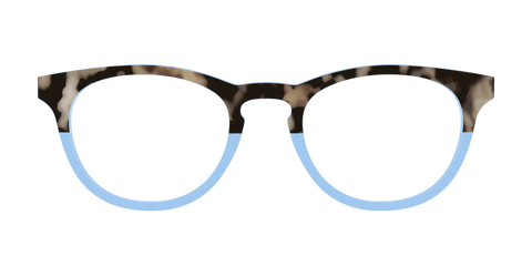 The Denim Tortoise Crystal Split