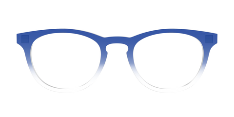 The Indigo Gradient Crystal
