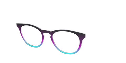 The Licorice to Seafoam Gradient