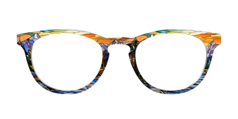 The Mountainscape Stained Glass